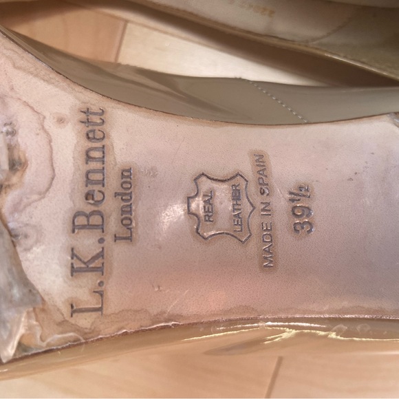 LK Bennett patent pumps heels - Picture 8 of 8
